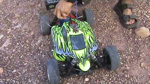 Lets Break RedCats Part 2 Sandstorm Nitro Powered 4WD RC buggy