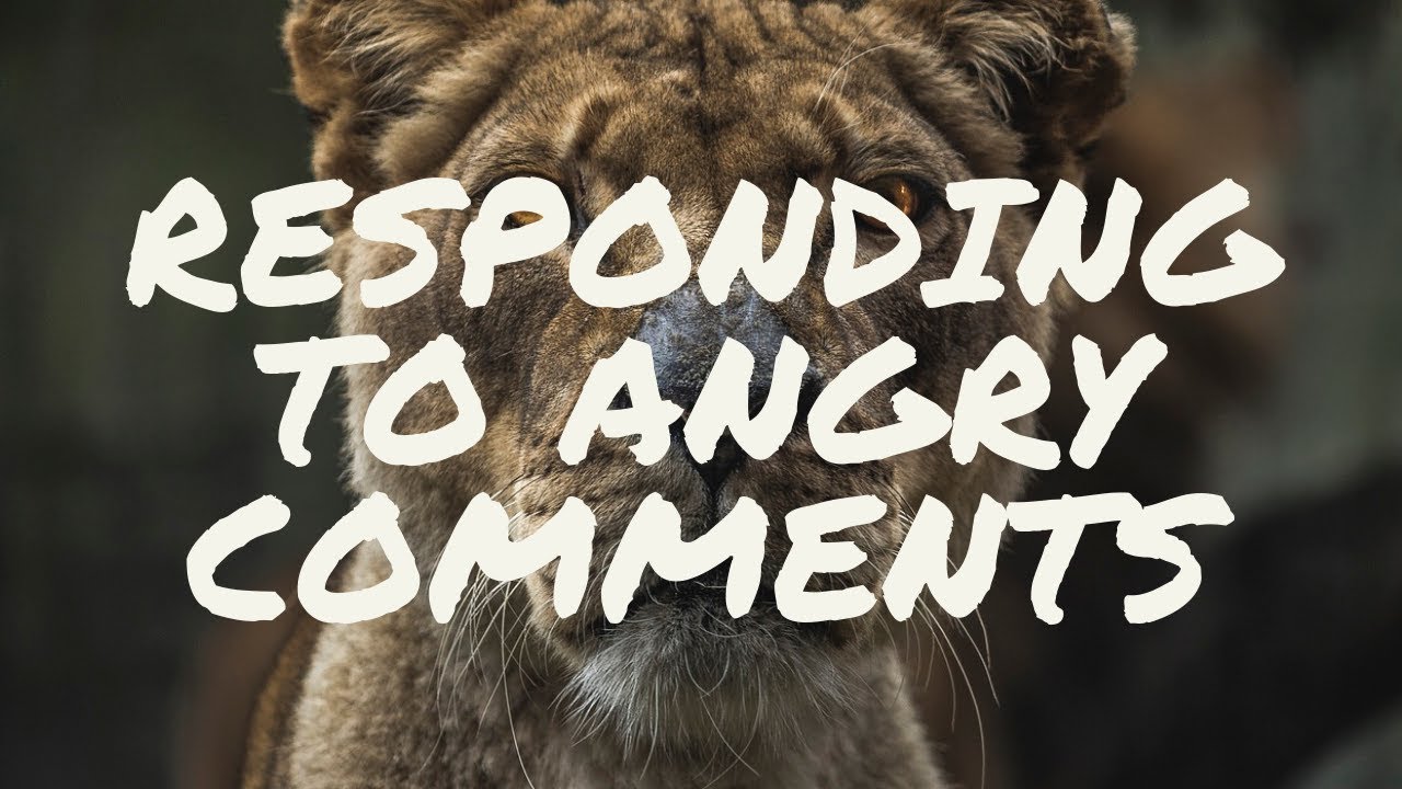 Responding To Your ANGRY Comments And HATERS YouTube
