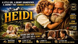 Shirley Temple's Heartwarming Timeless Classic  l Heidi (1937) Movie Story Explained