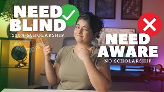 100% Financial Aid for USA Universities | Need Blind Admissions for International Students