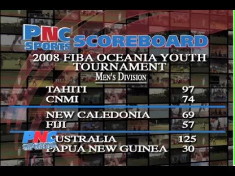 Highlights from the 2008 FIBA Oceania Youth Tournament