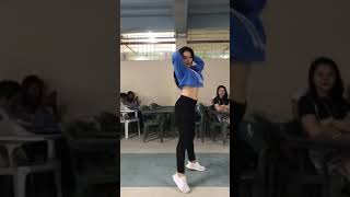 Video thumbnail of "Pauwi Nako dance Challenge | She's great!"