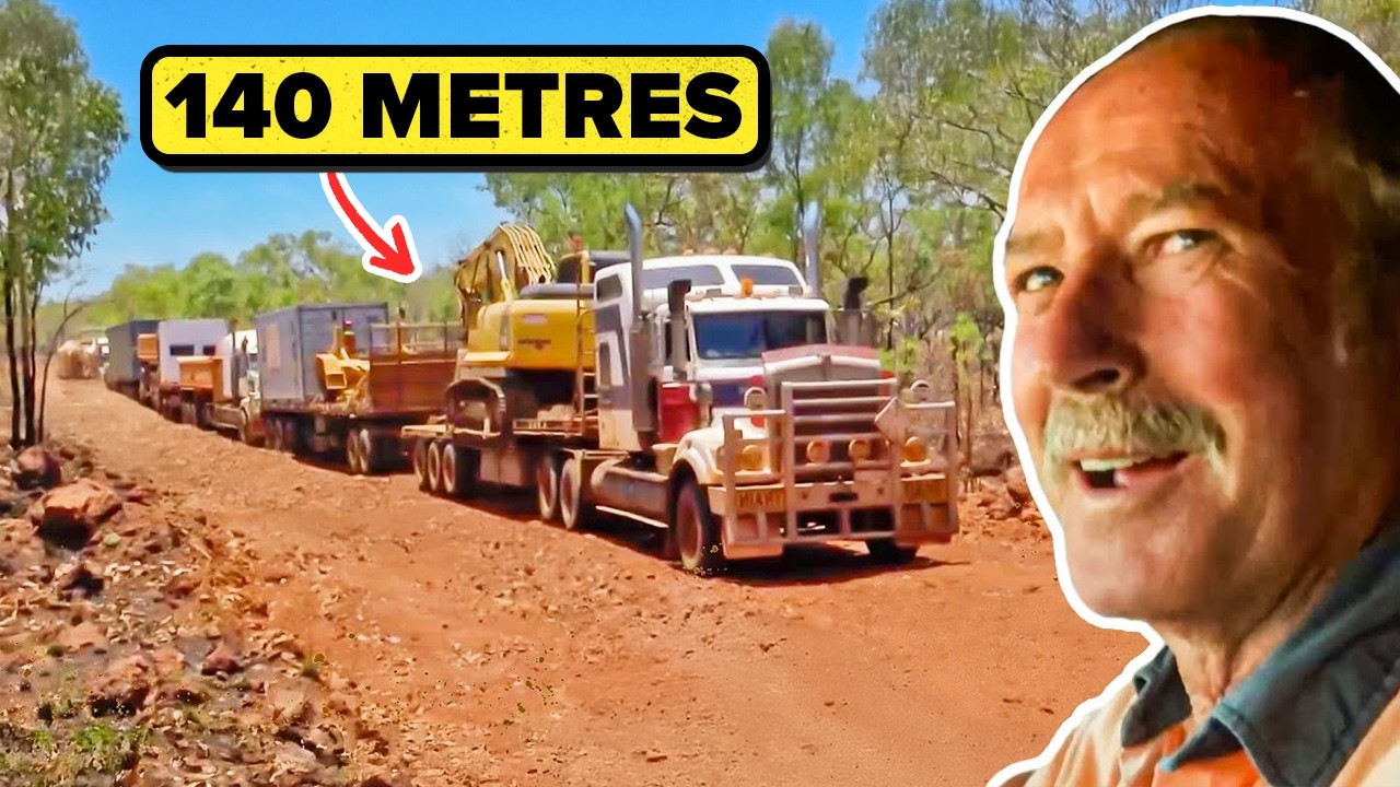 Steve Grahame's 4,000km Mega Road Train Journey