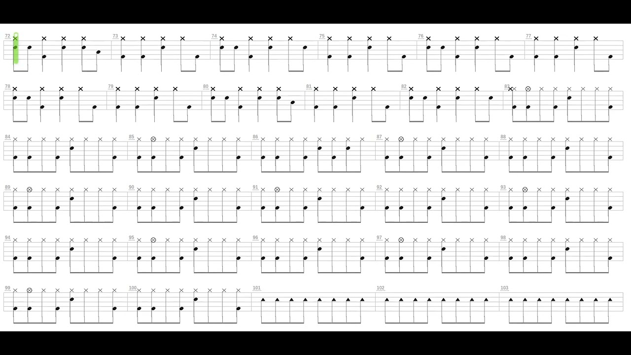 YouTube에서 The Beginning + Slut + Drum only + Drum tab 보기 YouTube에서 The Beginning + Slut + Drum only + Drum tab 보기