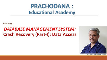DBMS#CRASH RECOVERY(PART-I)#DATA ACCESS