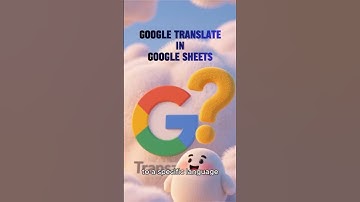 GOOGLETRANSLATE as a FORMULA in Sheets?! 🤯 #shorts