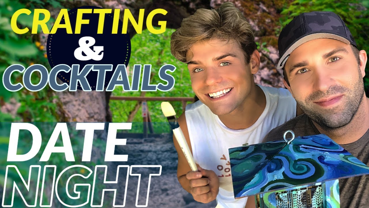 Cocktails & Crafting! | Garrett Clayton & Blake Knight | A Gay In The Life