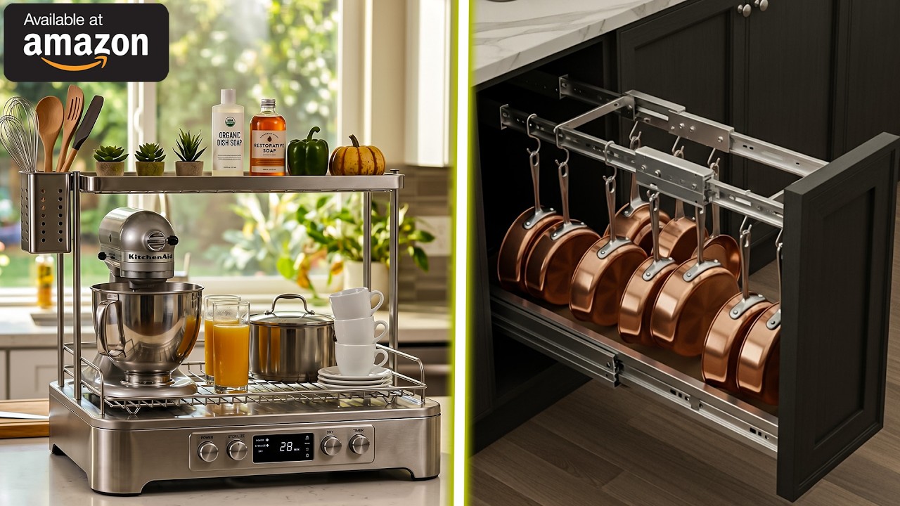 45 Amazon Kitchen Organization And Storage Essentials! (With Price) You ...