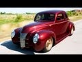 1940 Ford First Drive! Cruising in the Ridler Winning "Checkered Past" - HOT ROD Unlimited Ep. 39