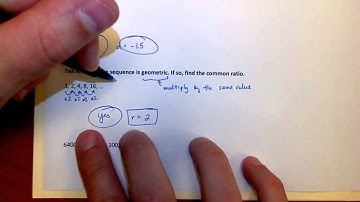 Lesson 9.3 Video 4 - Intro to Geometric Sequences