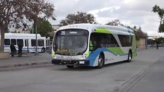 Foothill Transit & OmniTrans Buses Pomona Transit Center 1/19/ 2017