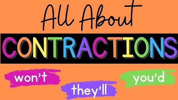All About Contractions {Grammar}