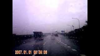 20130831中彰南下車禍片段