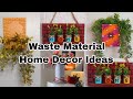 Home Decor Diy Ideas With Waste Material/Cardboard Crafts Easy Home Decor/Waste material craft ideas