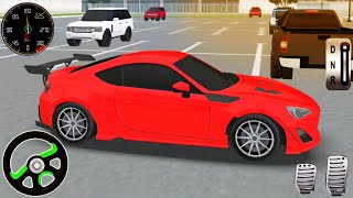 Red Car Parking On City - Car Games Android IOS gameplay #carsgames TG Android Gameplay screenshot 5