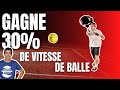 Gagner 30 de vitesse de balle  progresser au tennis