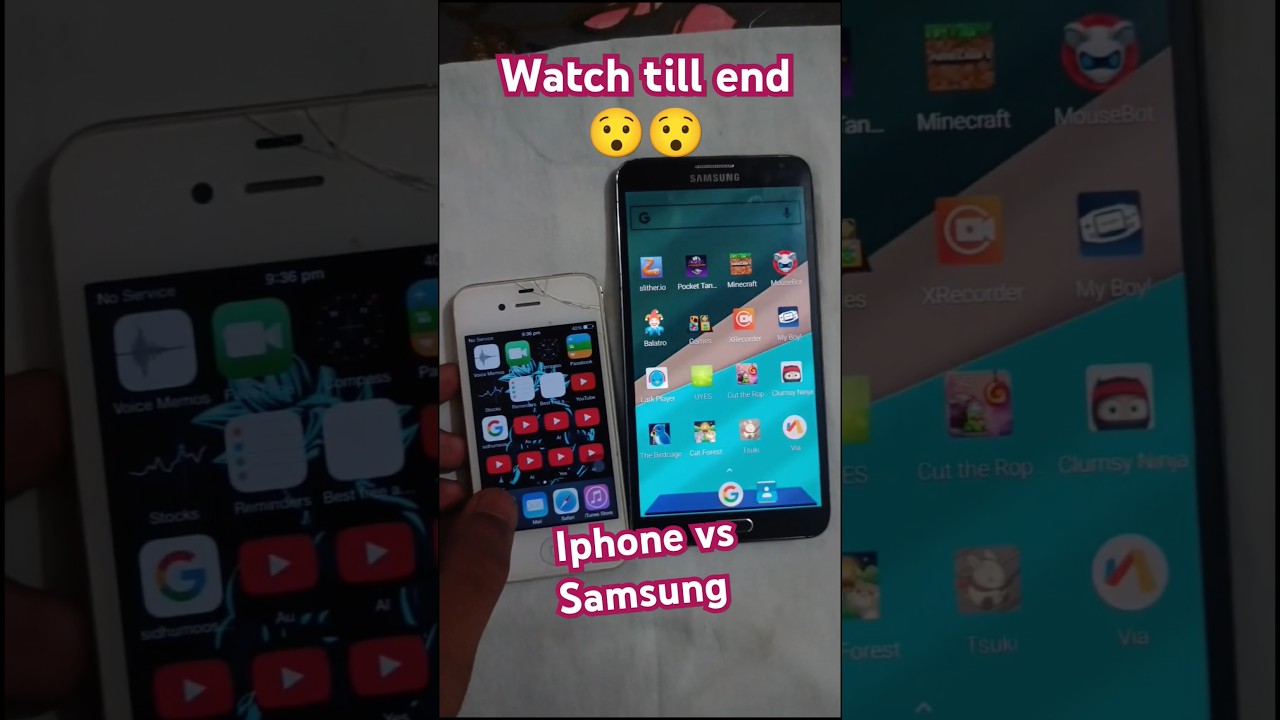 Iphone 4 vs Samsung in 2025 