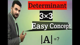 Determinant of 3×3 matrices|what is determinant|Easy way to find determinant| Taleem Ghar Tv