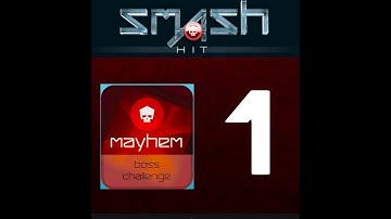 Smash Hit Checkpoint/Level 1 (Mayhem mode) (Original vs reverse)