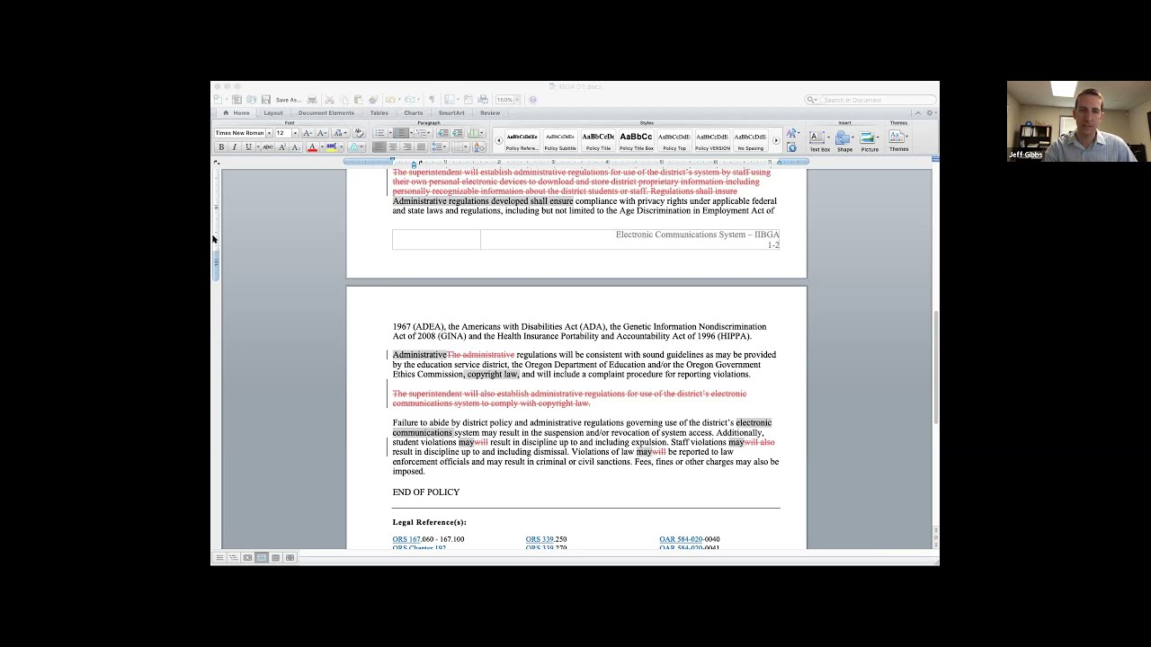 School Board Policy Review Committee 5 13 21 YouTube