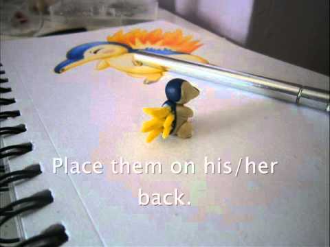 How To Make Cyndaquil - Polymer Clay Pokémon Tutorial - YouTube