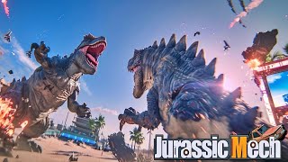 Jurassic Mech: Dinosaur Battle Android Gameplay by PhoneInk 86 views 2 weeks ago 8 minutes, 19 seconds