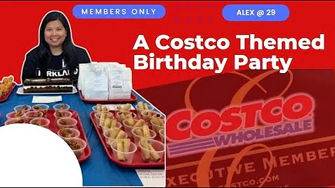 A Costco Themed Birthday | 2023
