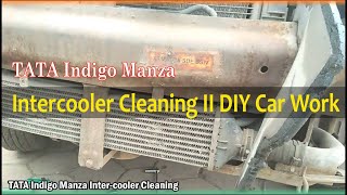 TATA Indigo Manza intercooler cleaning II Best DIY Car Work
