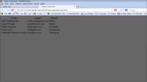 Web Design Bangla Tutorial Part 18