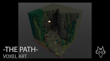 THE PATH - MagicaVoxel