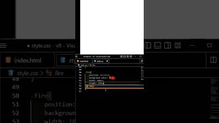 Burn Fire 🔥 in #html #css #javascript #coding #funtime