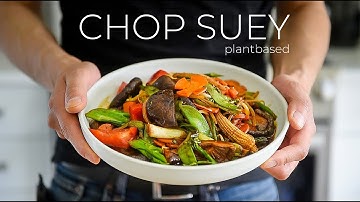 WHO NEEDS TAKEOUT when you can make this QUICK Chop Suey recipe at home!