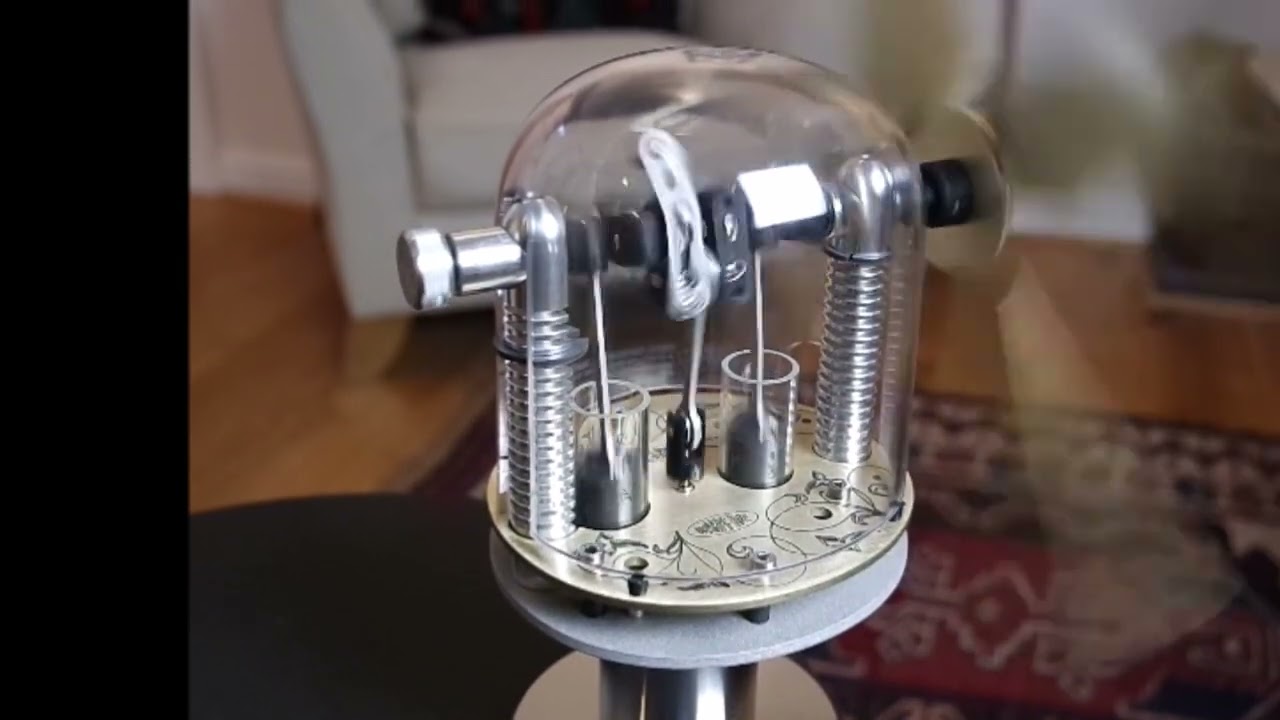 Warpfive Special Edition - Gold Stirling Engine Stove Fan - YouTube