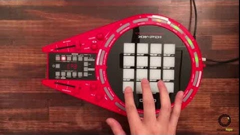 CASIO XW PD1 #2 | Bass & Lead Recording