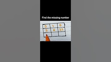 Find the missing number #shorts#short#youtubeshorts #creation #trending #puzzle #viral