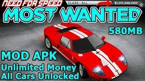 Download Need for Speed Most Wanted (MOD, Money/Unlocked) free on android 🔥🔥