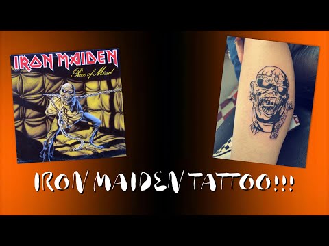 Tattoo uploaded by Xavier  Iron Maiden portrait tattoo by Mario Teide  MarioTeide americantraditional bizarre weird unconventional  traditional ironmaiden portait blackwork  Tattoodo