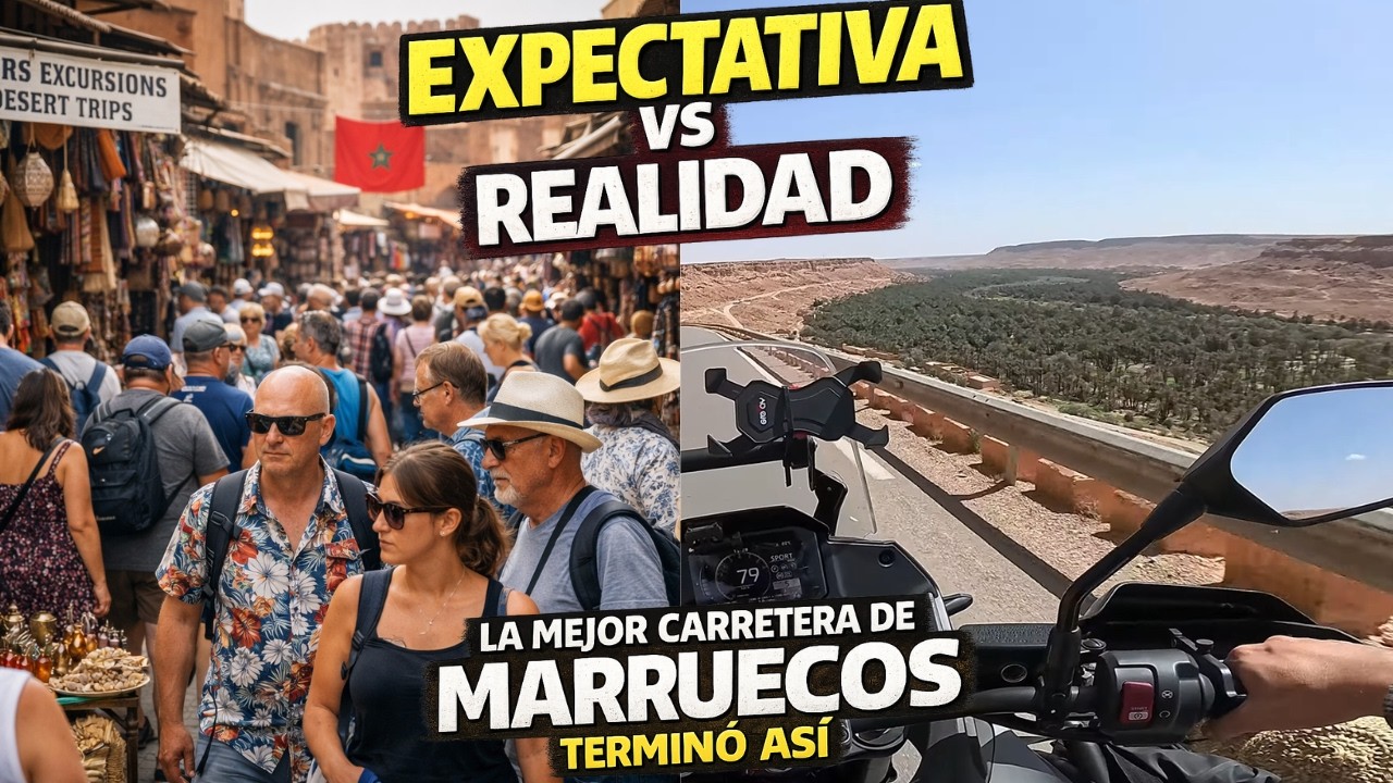 La carretera más brutal de Marruecos… para acabar en Guirilandia.
