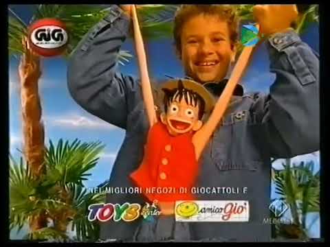 Italian Giochi Preziosi GiG Shonen jump's One Piece toy commercials