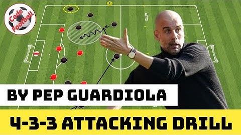 4-3-3 attacking exercise by Pep Guardiola!