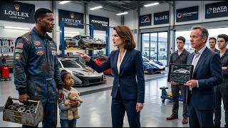 A Billionaire Female CEO Fired The Black Single Dad Mechanic — Not Knowing He Built Her Race Cars