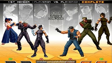 KOF 2002 UM - 肖大哥 (Xiao dage) VS Nikolai-保力達 Different Characters FT10.Matches On QQ Games Platform