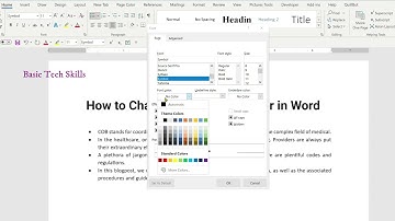 Learn How to Change Bullet Point Color in Word | Tutorial