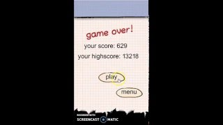 Doodle Jump онлайн (GAMES DOG) screenshot 2