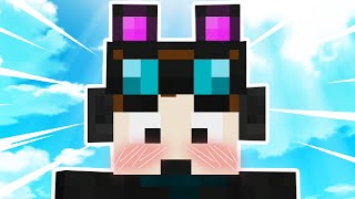 cute minecraft anime cat gamer