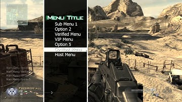 [Mw2/1.14/RTE]Mod Menu Base RELEASE | Created By Bo
