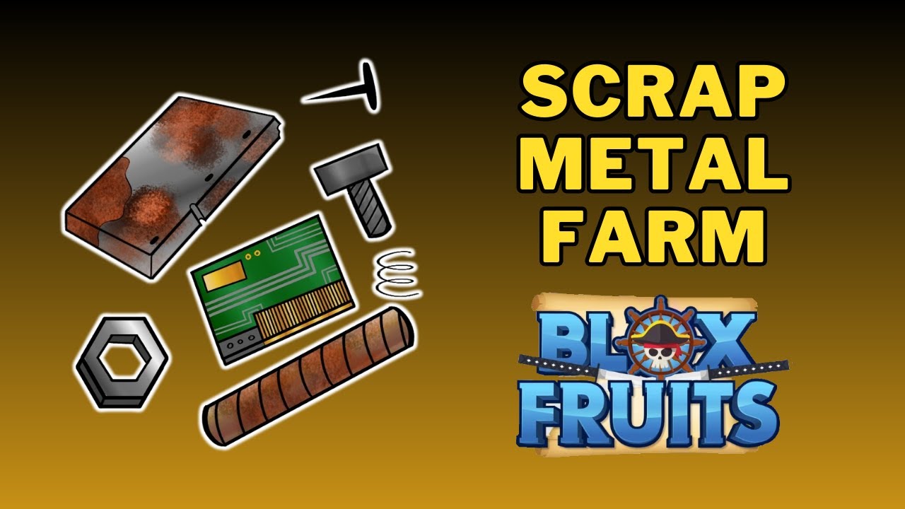 Blox Fruits: How to Get Scrap Metal – QM Games