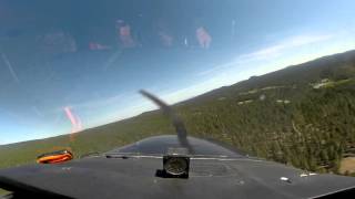 Sunriver Oregon approach and landing