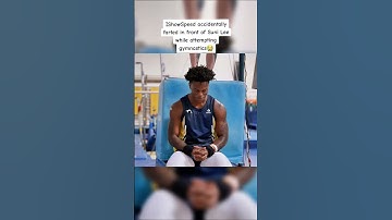 IShowSpeed farted in front of Suni Lee😭 #ishowspeed #speed #sunilee #fart #gymnast