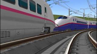 新VRM3★E2+E3+400系みちのく新幹線三兄弟